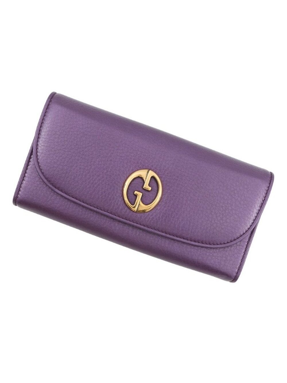 Gucci Wallet Double Continental Leather